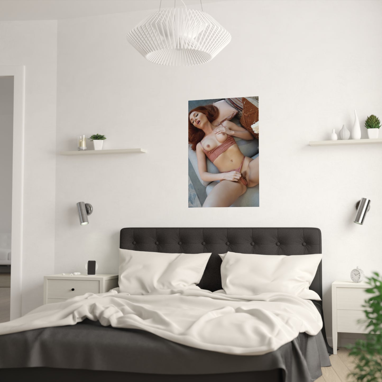 Satin Posters (210gsm) Pet Lacy Lennon Nude