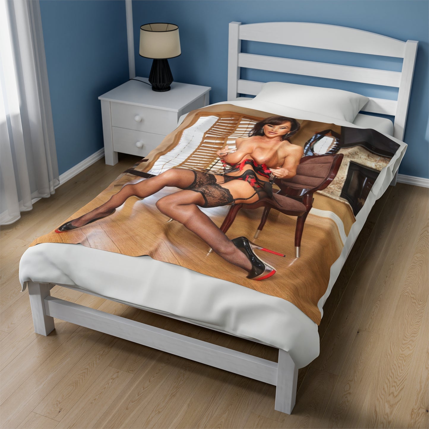 Velveteen Plush Blanket Lisa Ann