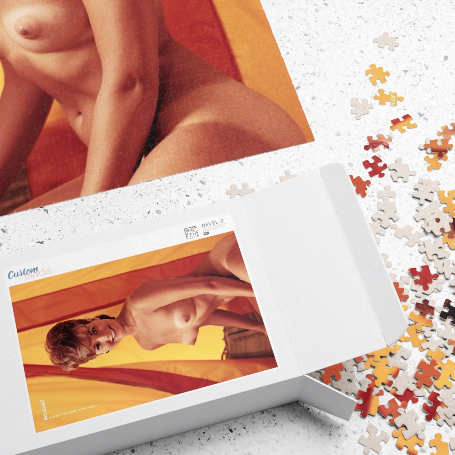 Puzzle (110, 252, 500, 1014-piece) Playboy Playmate August 1965 Lannie Balcom