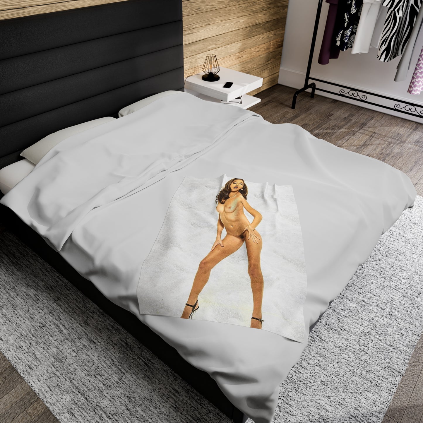 Velveteen Plush Blanket Pornstar Jenna Haze Nude