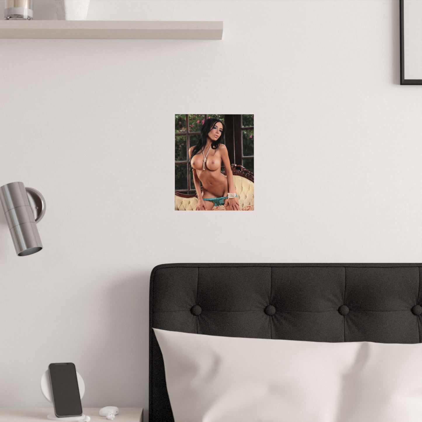 Satin Posters (210gsm) Porn Star Lela Star Nude