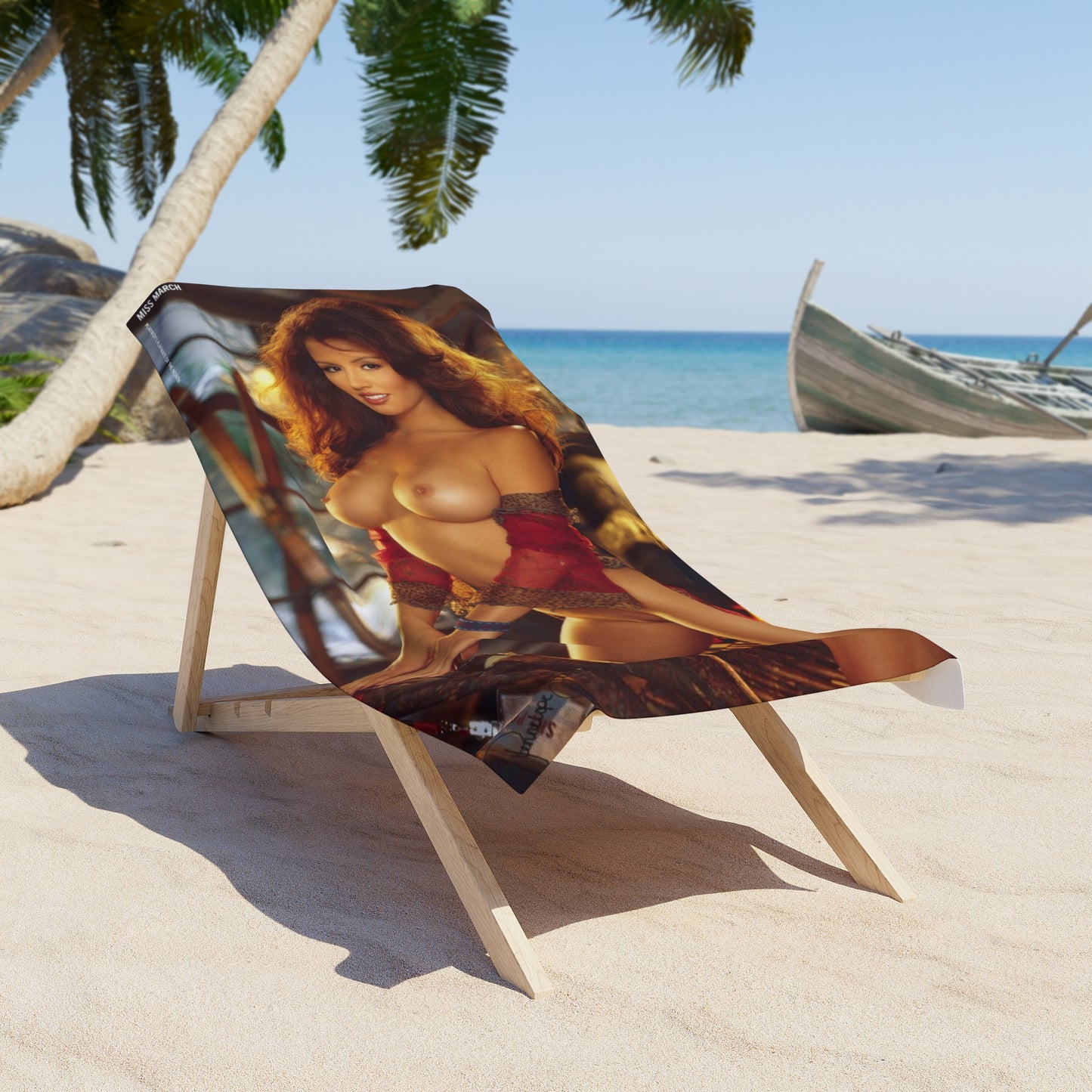 Beach Towel Playboy Playmate March 2003 Pennelope Jimenez