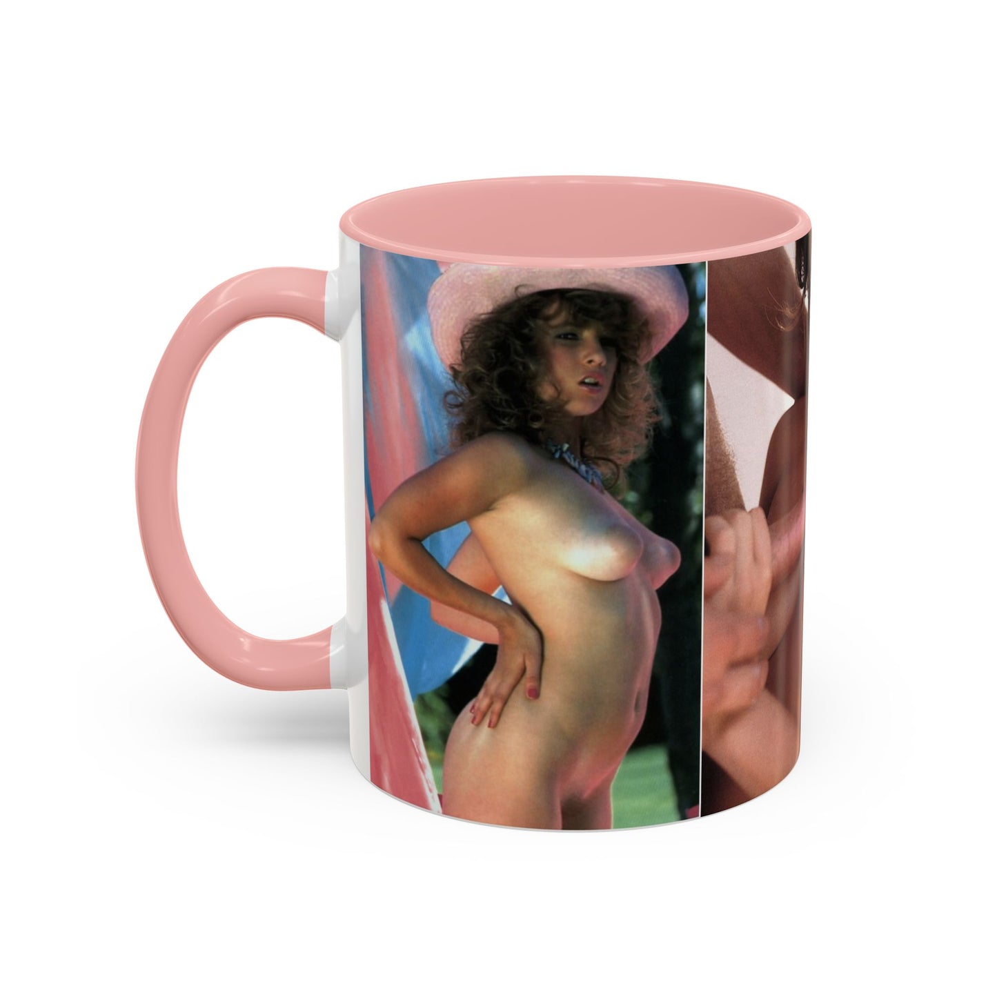 Accent Coffee Mug (11, 15oz) Traci Lords Nude Naked Fucking Retro