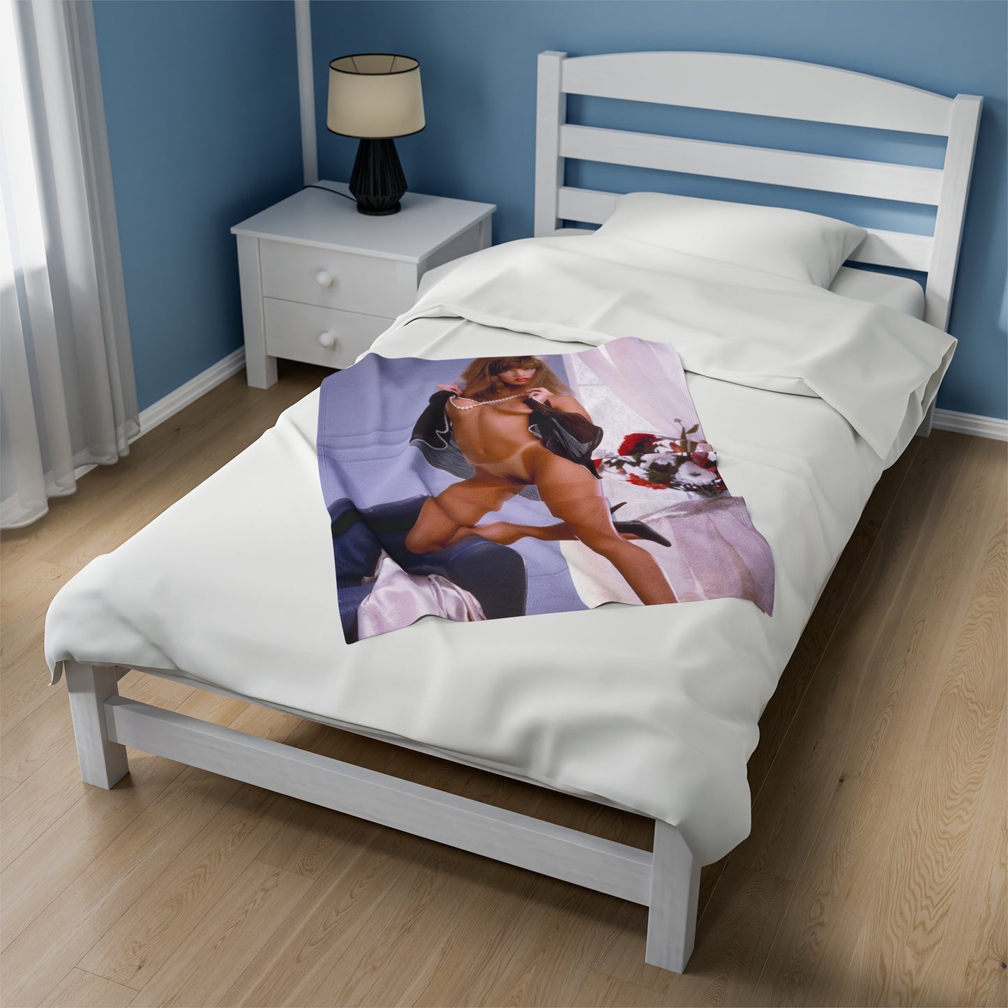 Velveteen Plush Blanket Pornstar Racquel Darrian Nude