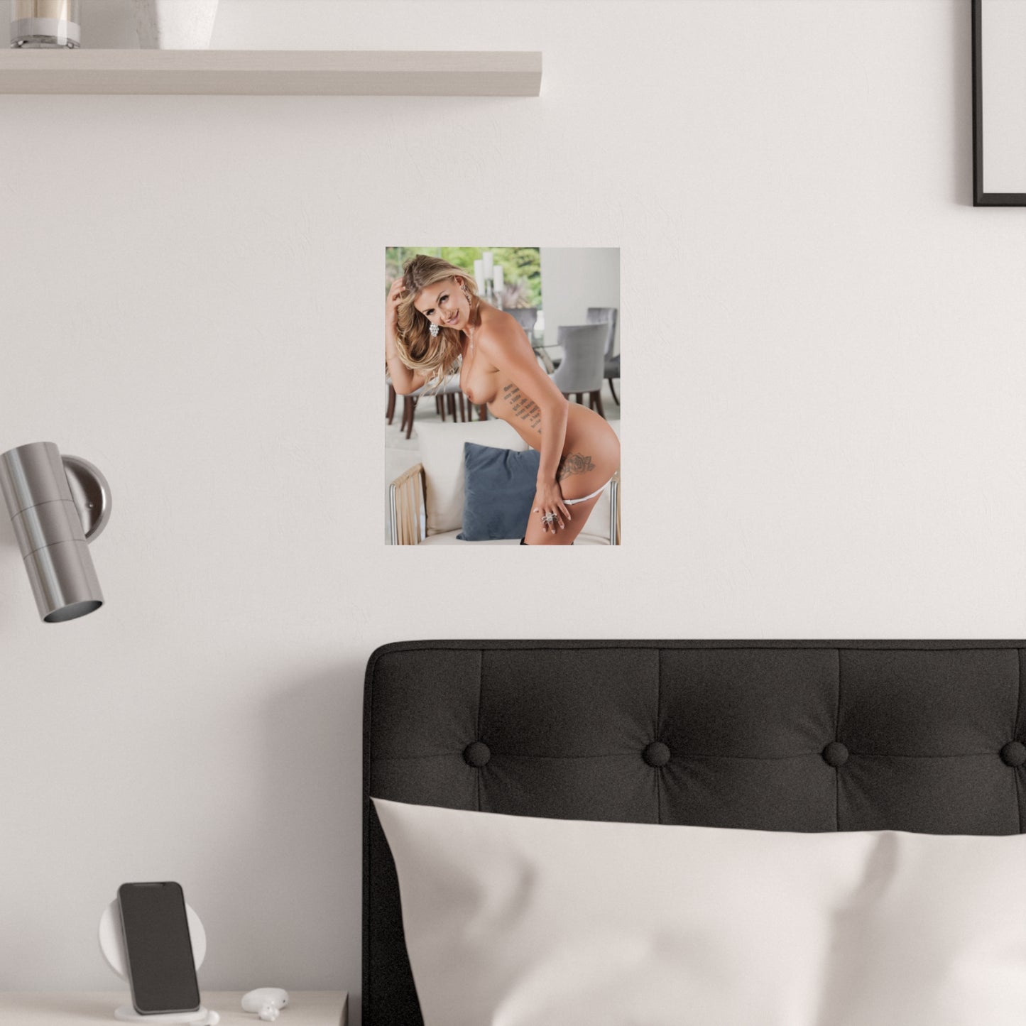 Satin Posters (210gsm) Pet 2018 Ella Silver Nude