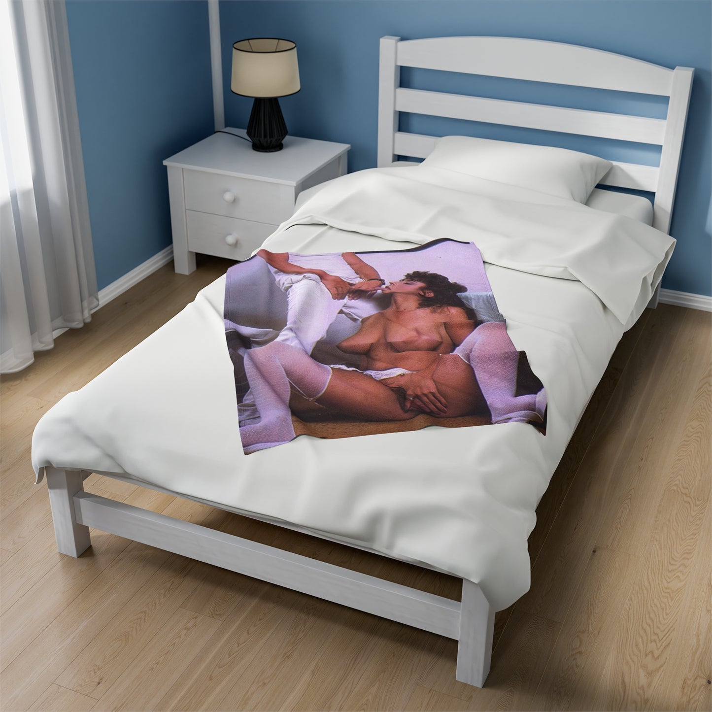Velveteen Plush Blanket Christy Canyon