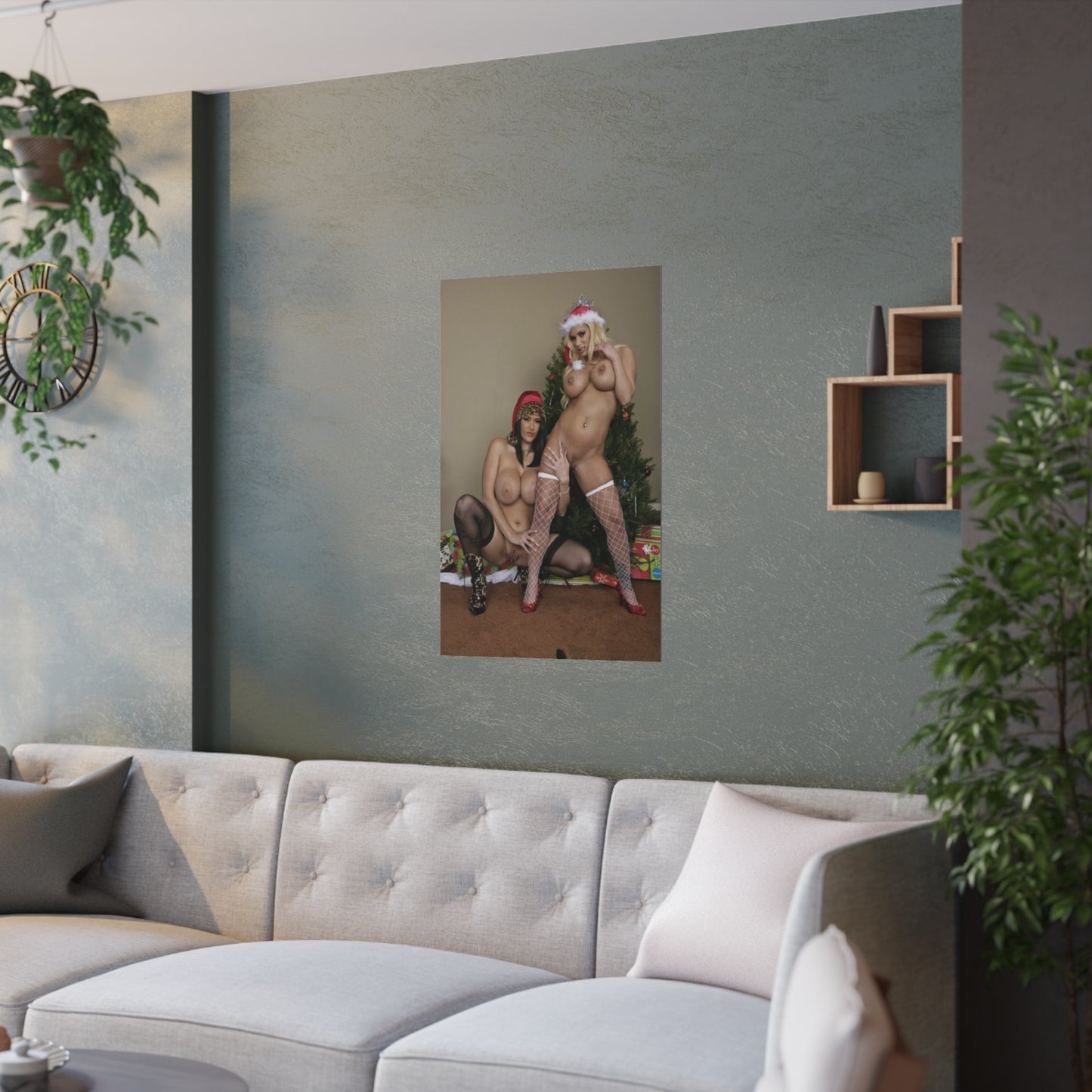 Satin Posters (210gsm) Shyla Stylez and Carmella Bing Nude