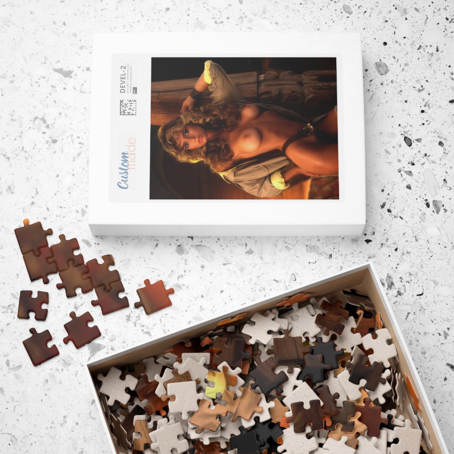 Puzzle (110, 252, 500, 1014-piece) Playboy Playmate Oct 1982 Marianne Gravatte