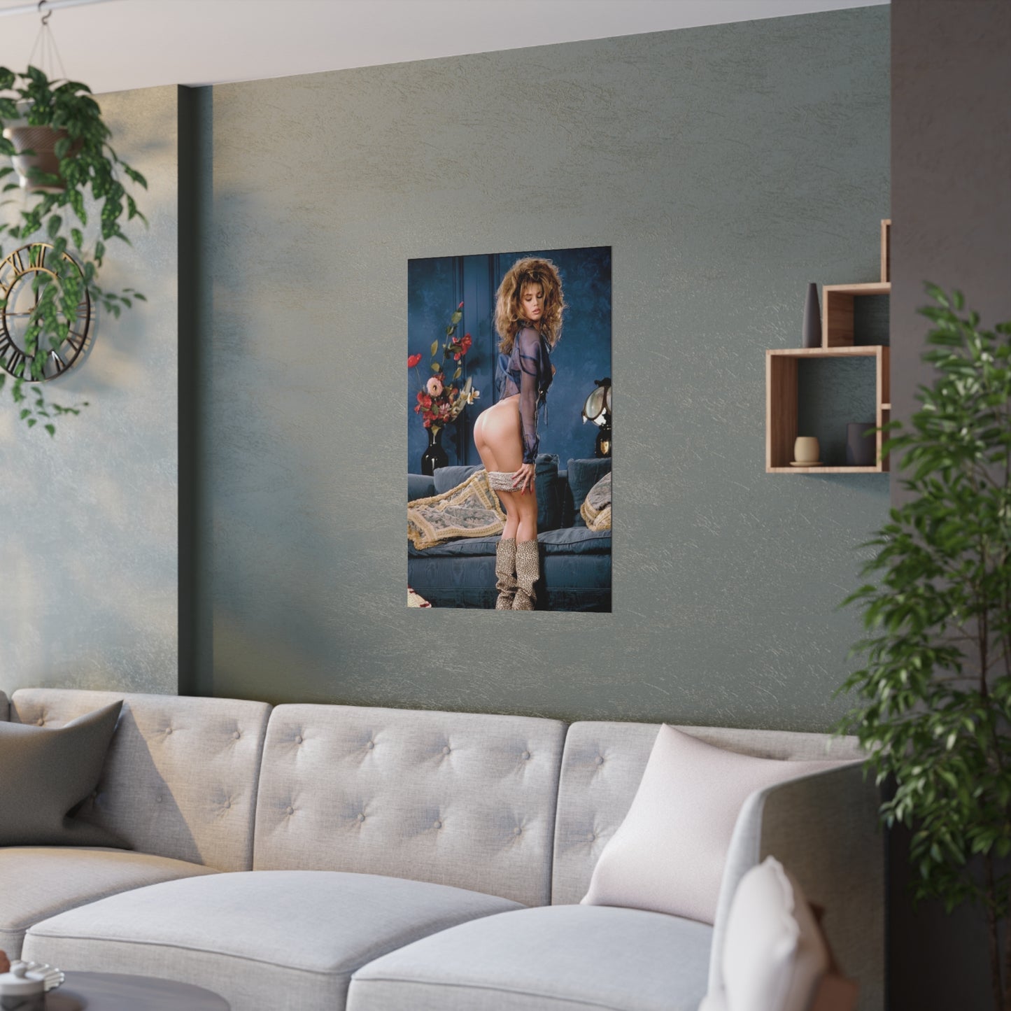 Satin Posters (210gsm) Pornstar Racquel Darrian Nude