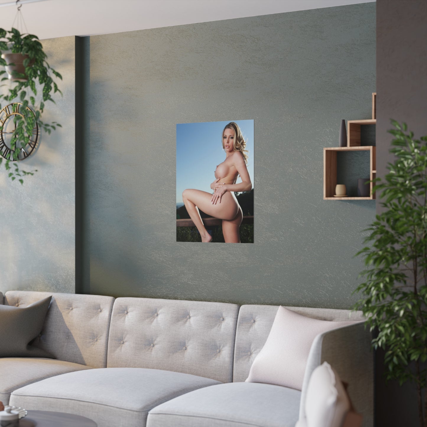 Satin Posters (210gsm) Penthouse Pet October 2012 Samantha Saint