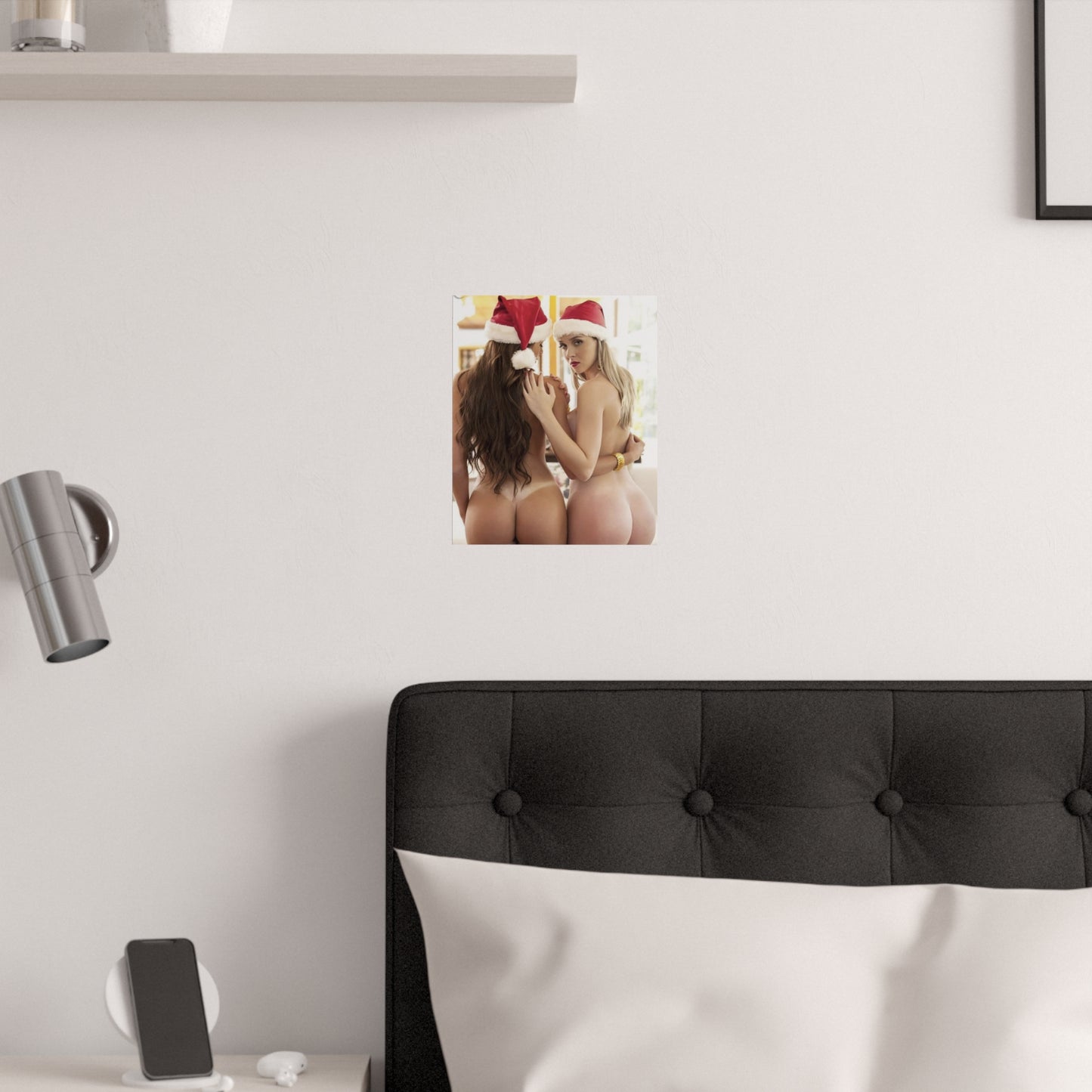 Satin Posters (210gsm) Nude Christmas Girls