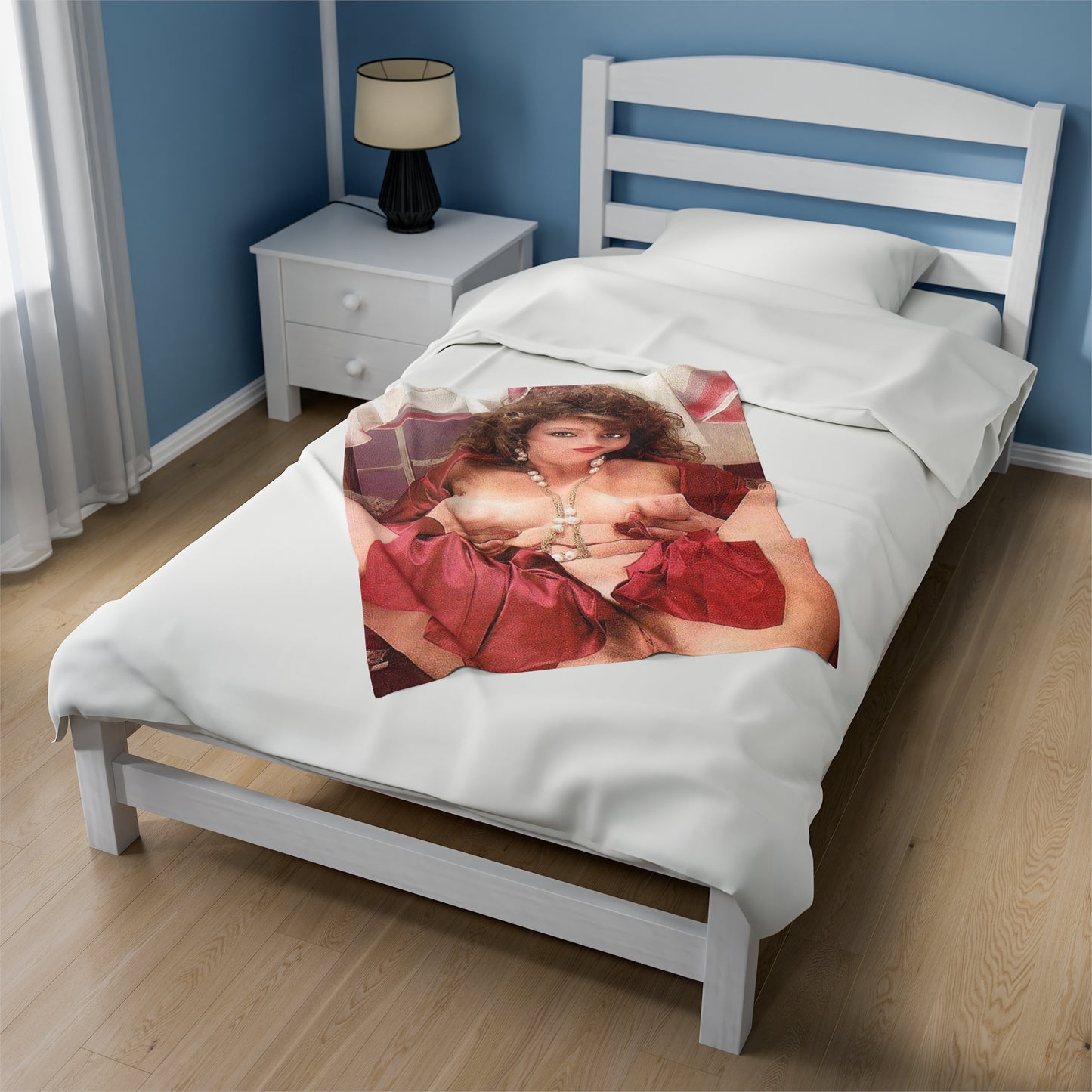 Velveteen Plush Blanket Traci Lords Nude