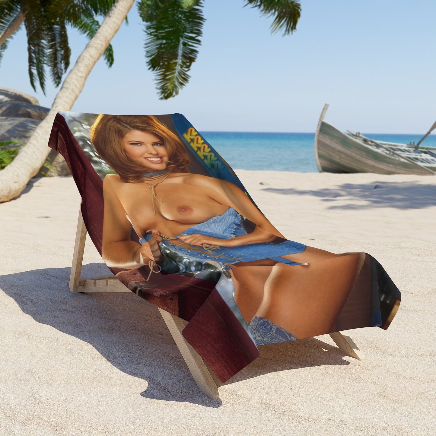 Beach Towel Playboy Playmate March 1997 Jennifer Miriam