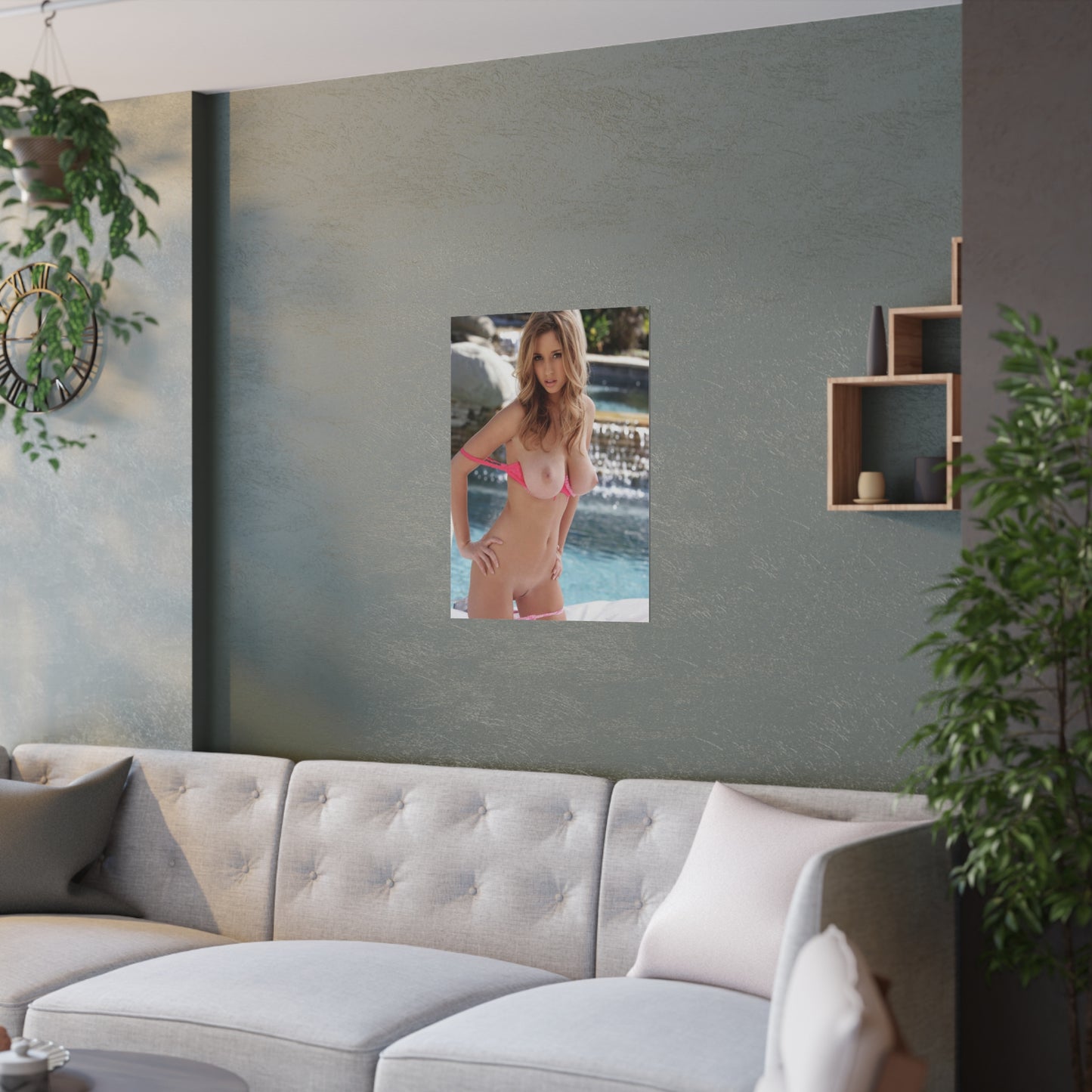 Satin Posters (210gsm) Shay Laren Nude