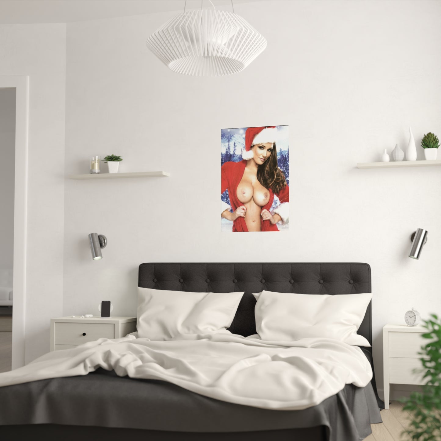 Satin Posters (210gsm) Christmas Pornstars Nude