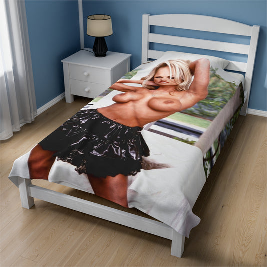 Velveteen Plush Blanket Pornstar Briana Banks Nude