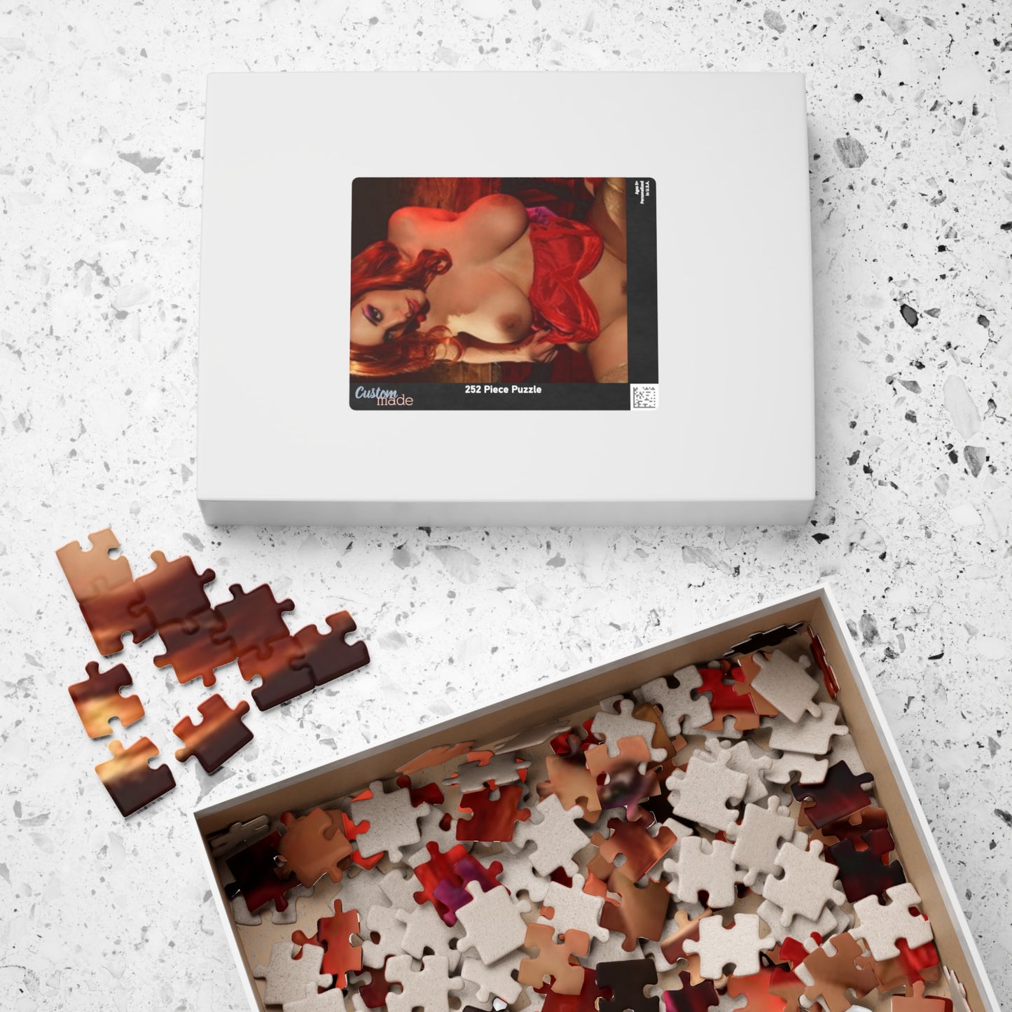 Puzzle (110, 252, 500, 1014-piece) Jessica Rabbit (Blondie Fesser) Nude