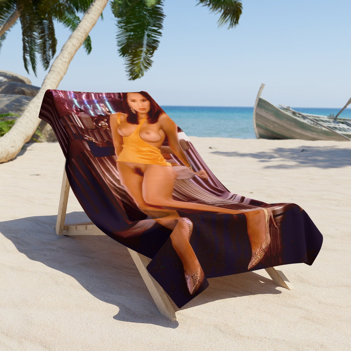 Beach Towel Playboy Playmate September 1993 Morena Corwin