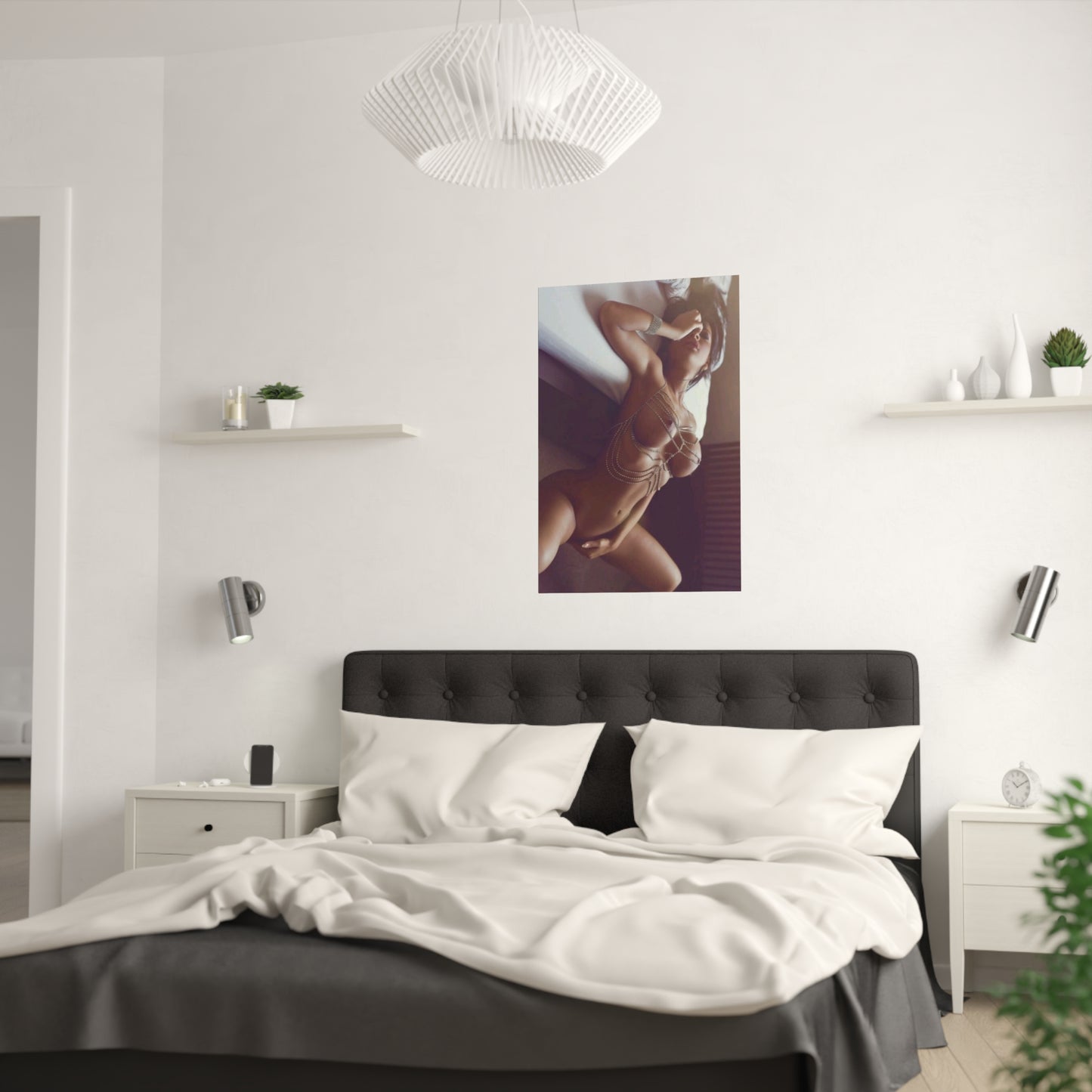 Satin Posters (210gsm) Sexy Naked Nude Pornstar