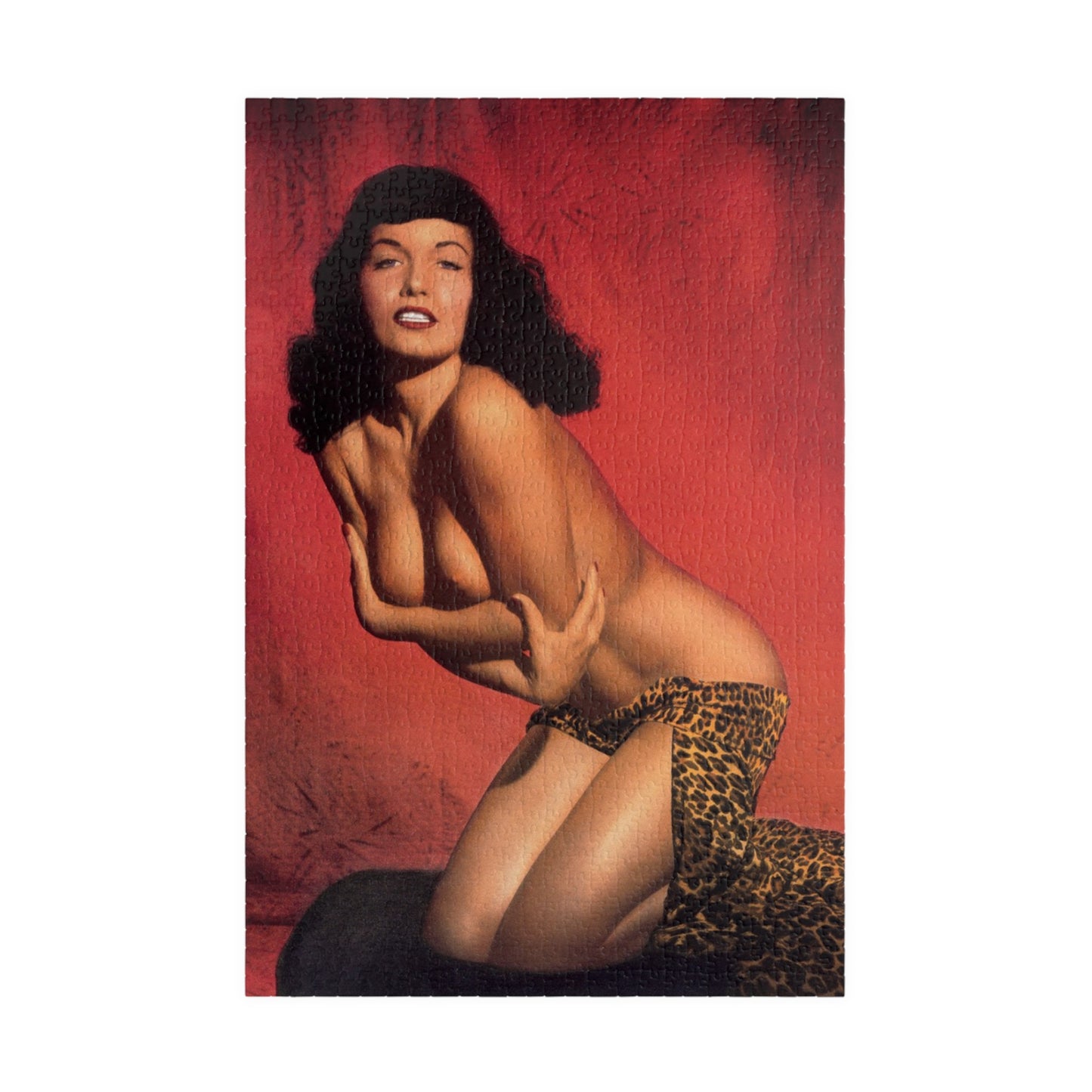 Puzzle (110, 252, 500, 1014-piece) Playmate 1955 Bettie Page Nude