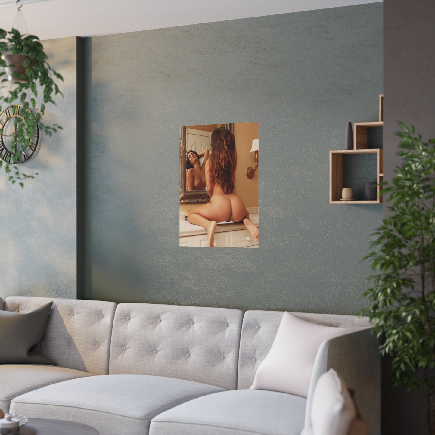 Satin Posters (210gsm) Pornstar Eva Lovia Nude