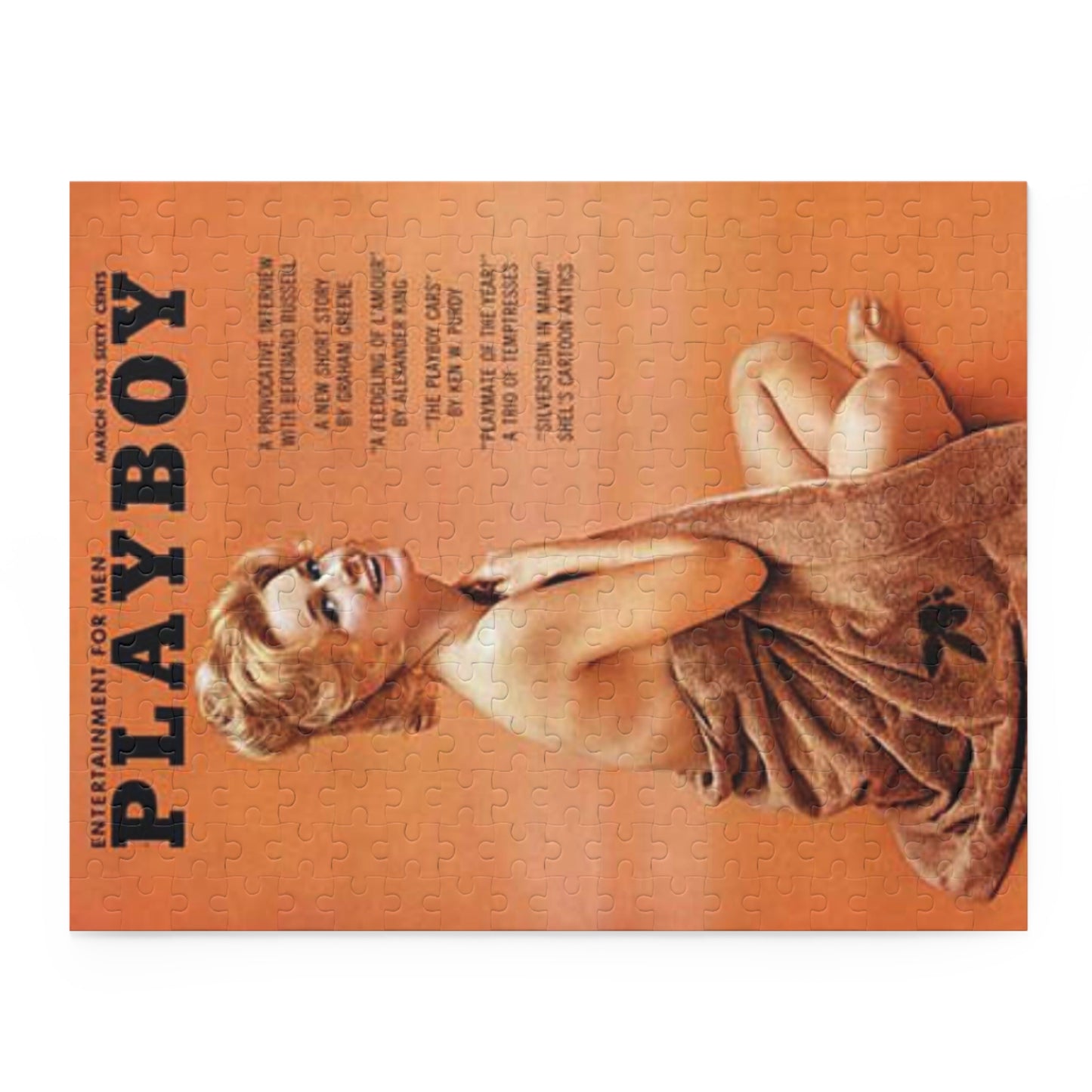 Puzzle (120, 252, 500-Piece) Playboy Cover March 1963