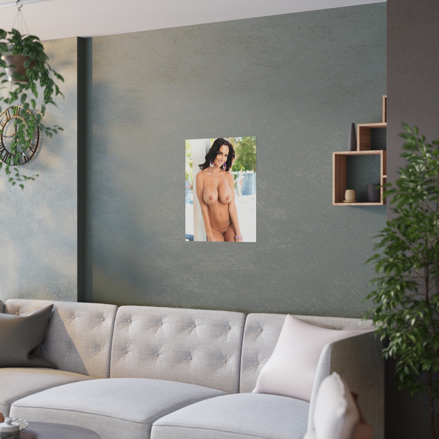 Satin Posters (210gsm) Ava Addams Nude