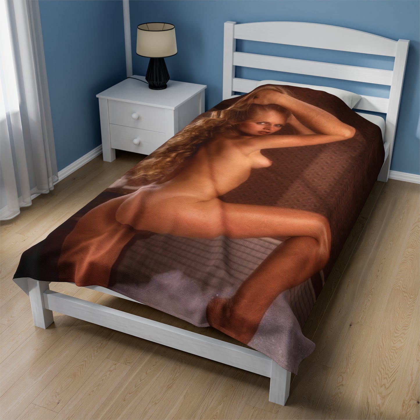 Velveteen Plush Blanket Karen Morton