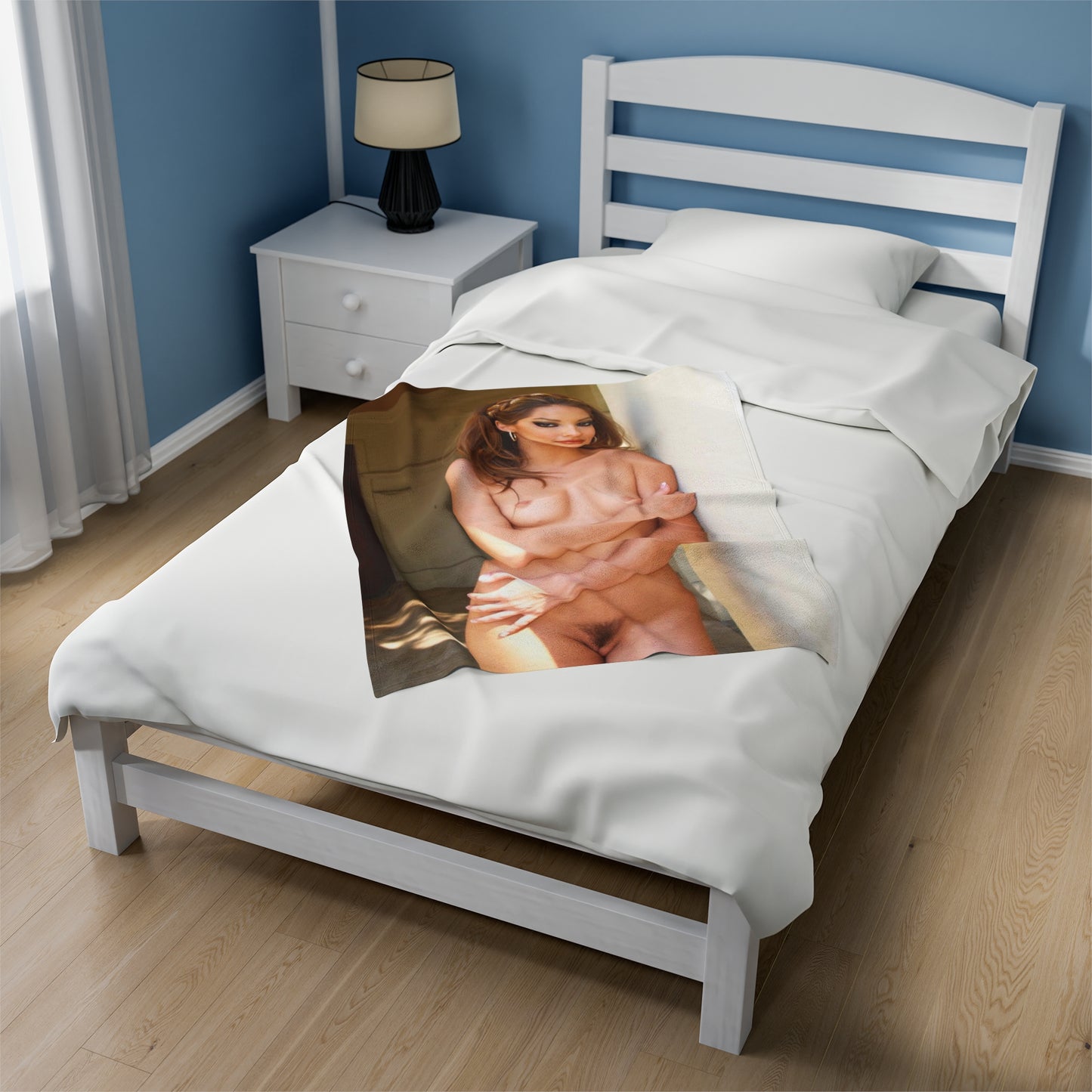 Velveteen Plush Blanket Pornstar Jenna Haze Nude