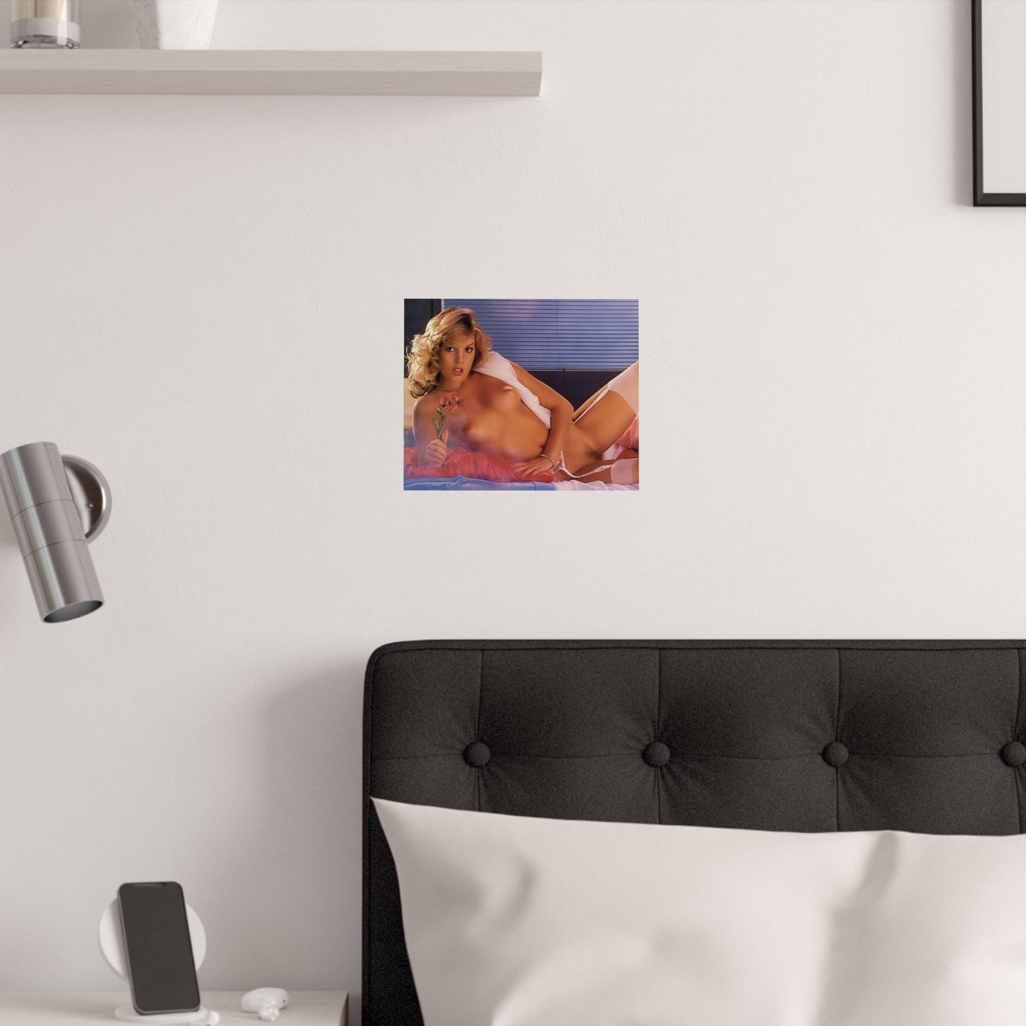 Satin Posters (210gsm) Retro Pornstar Shauna Grant Nude