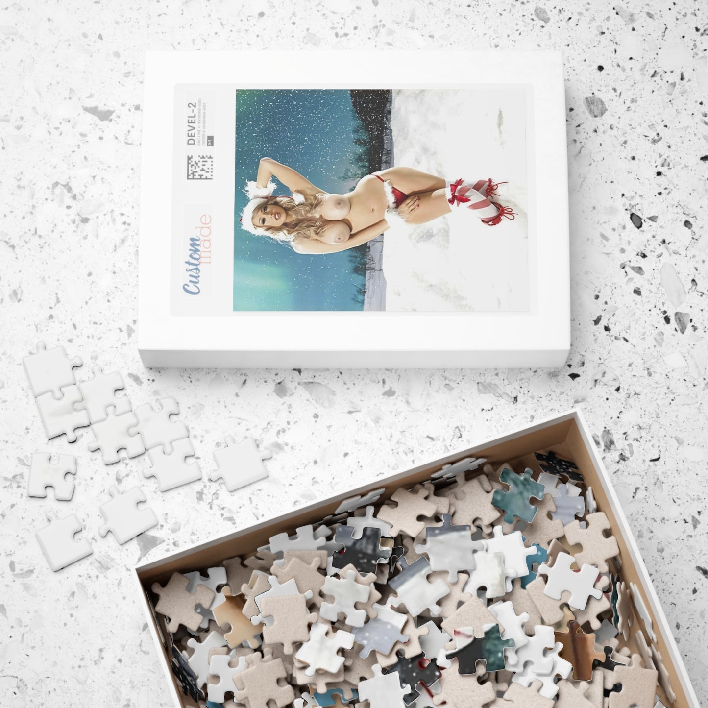 Puzzle (110, 252, 500, 1014-piece) Christmas Pornstars Nude