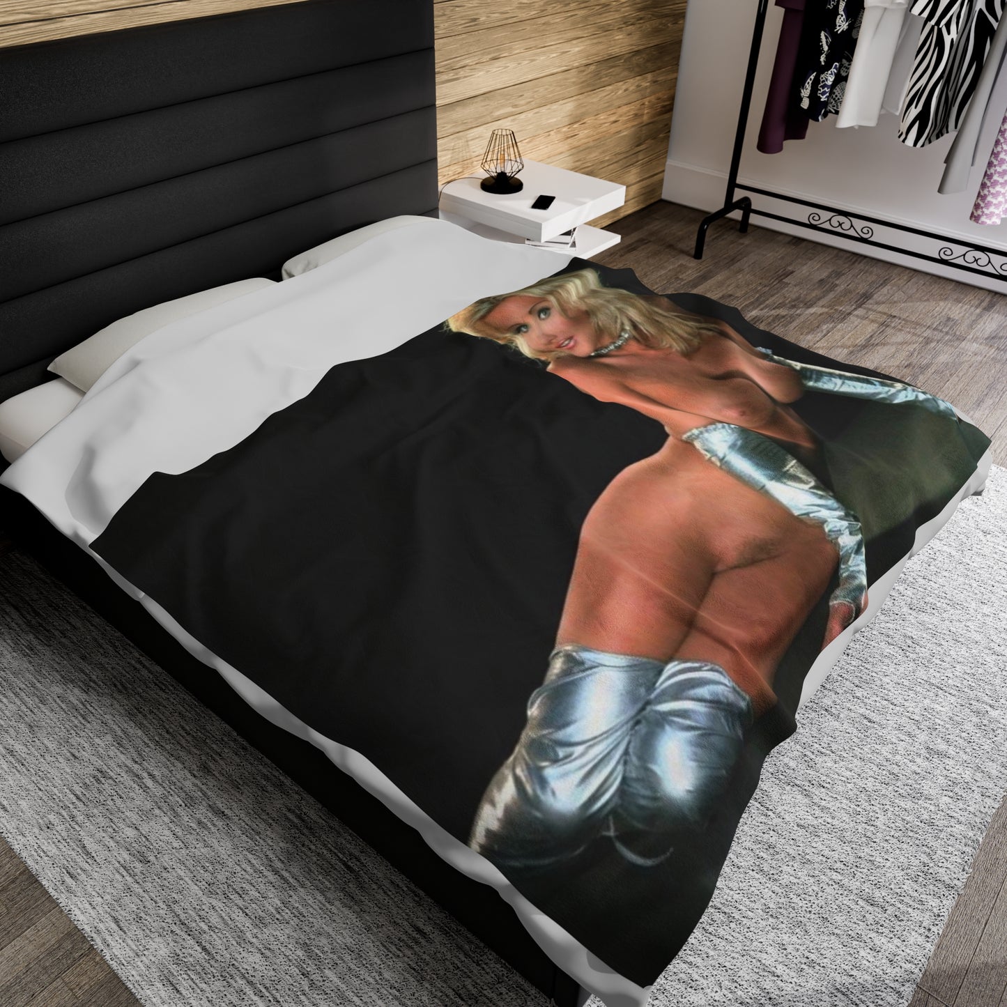 Velveteen Plush Blanket Pornstar Chloe Jones Nude