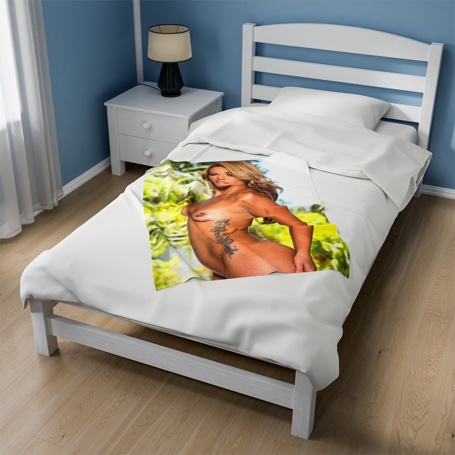 Velveteen Plush Blanket Pornstar Kelsie Monroe Nude