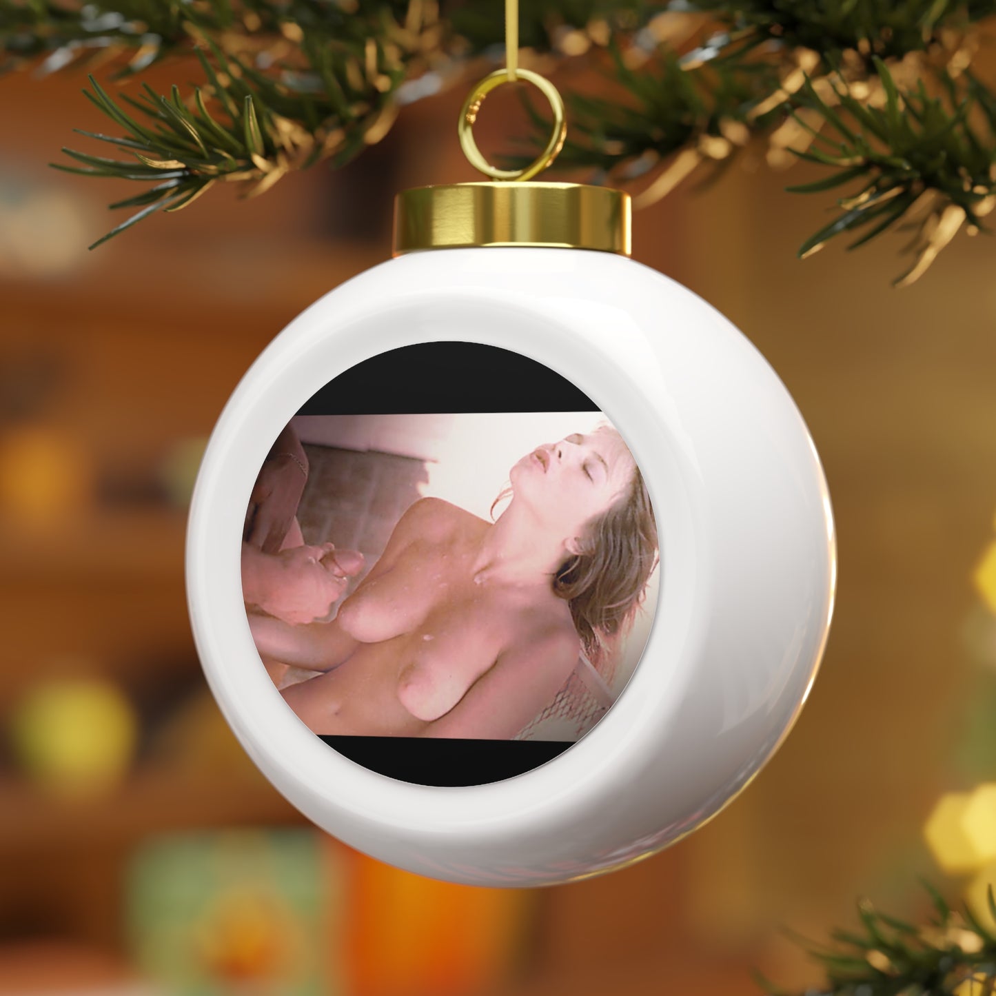 Christmas Ball Ornament Traci Lords Nude