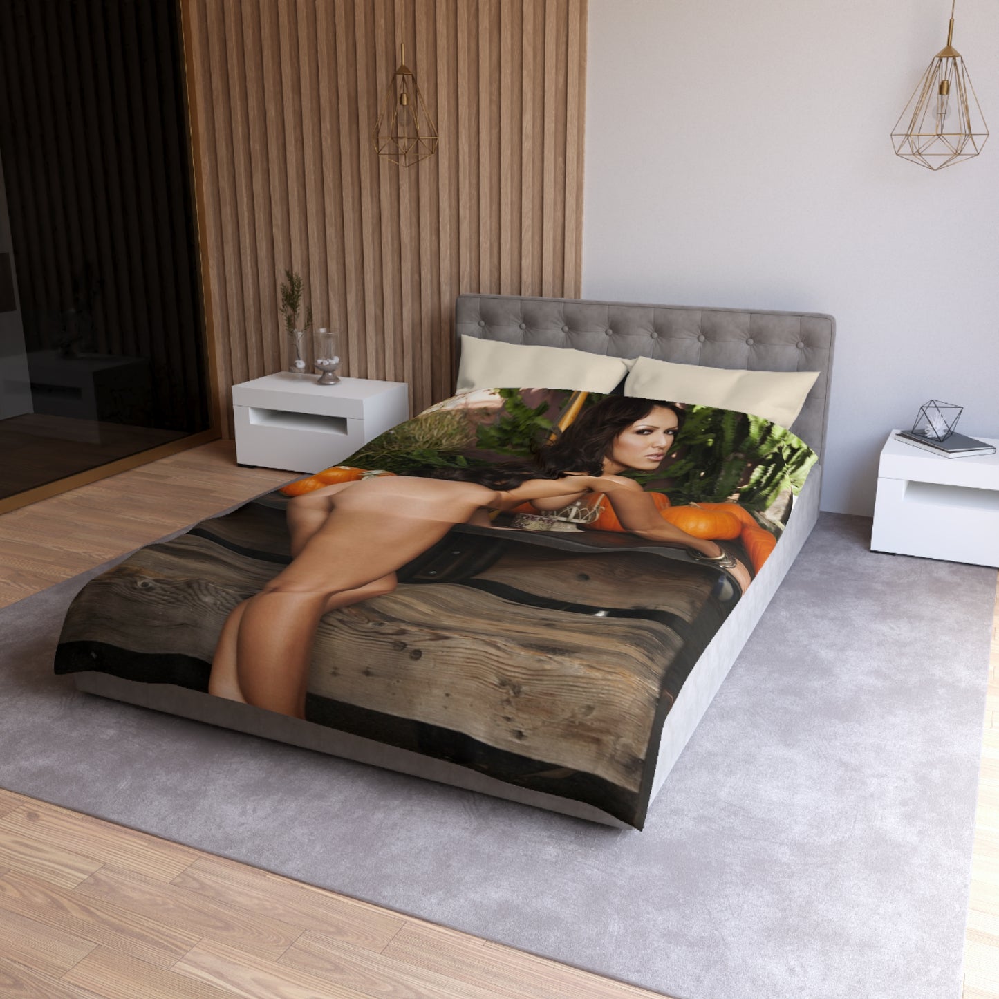 Microfiber Duvet Cover Penthouse Pet January 2011 Breanne Benson