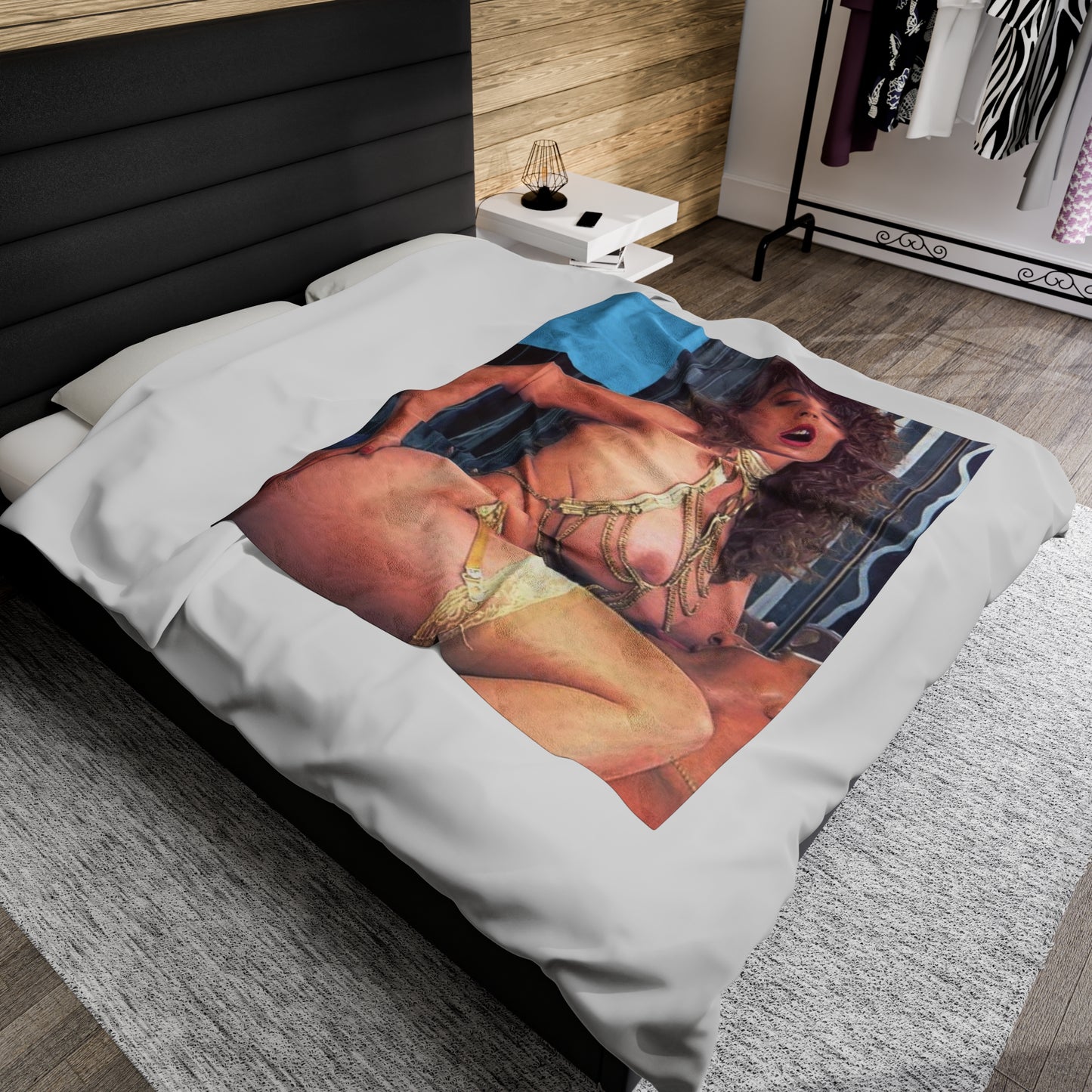 Velveteen Plush Blanket Christy Canyon