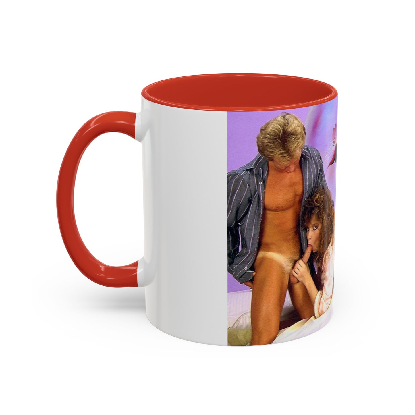 Accent Coffee Mug (11, 15oz) Traci Lords Nude Naked Retro