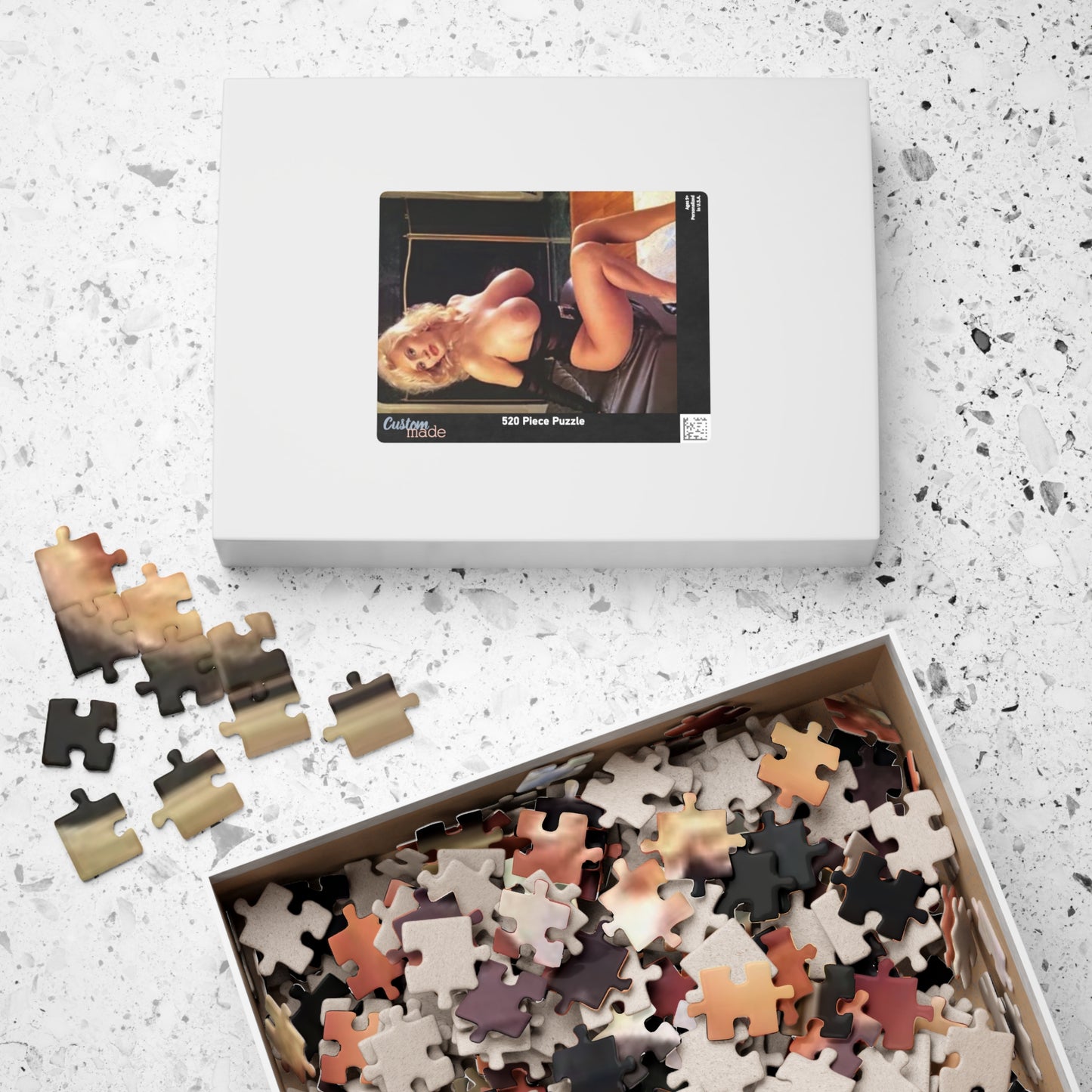 Puzzle (110, 252, 520, 1014-piece) Retro Porn Star Marilyn Melons