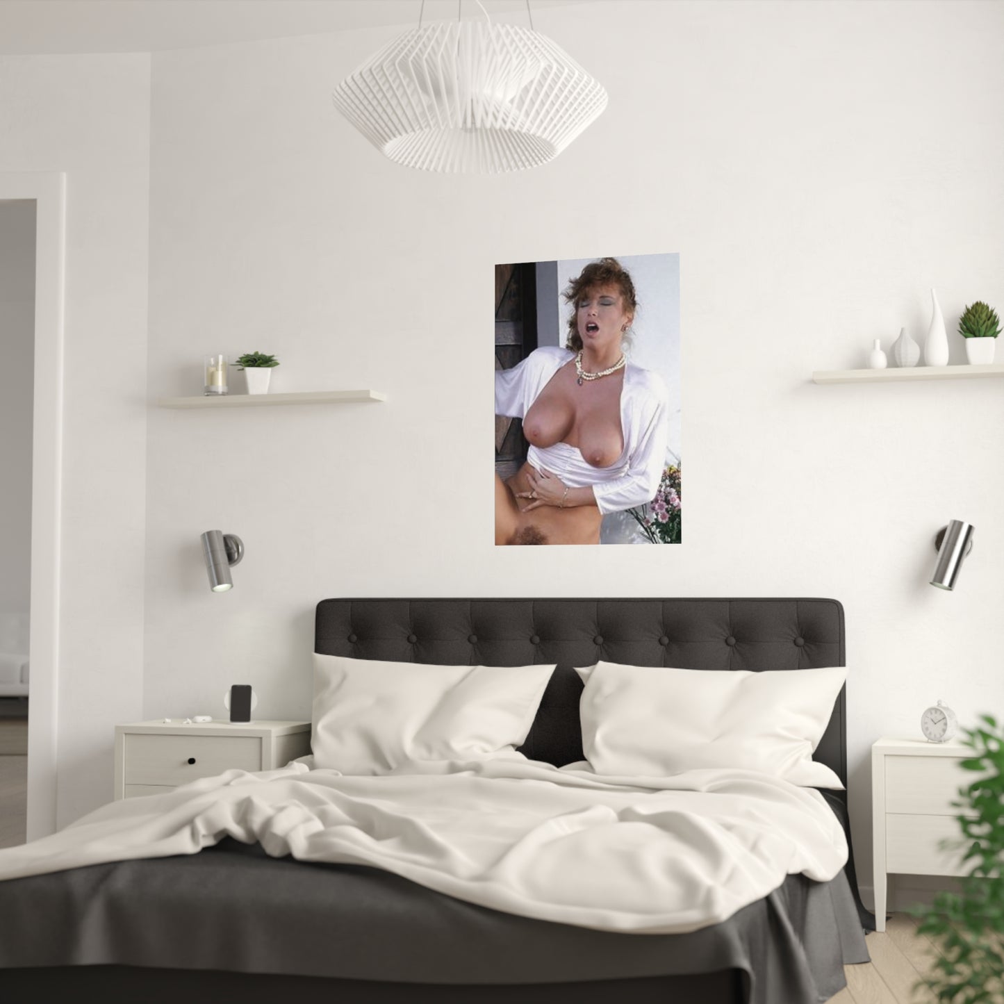 Satin Posters (210gsm) Retro Porn Star Tracey Adams
