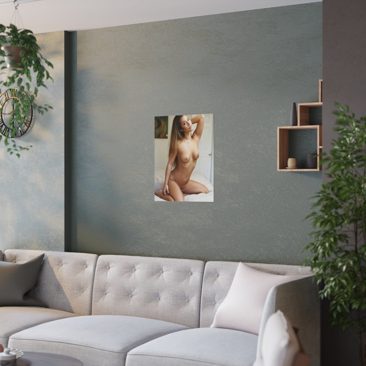 Satin Posters (210gsm) Eva Lovia Nude