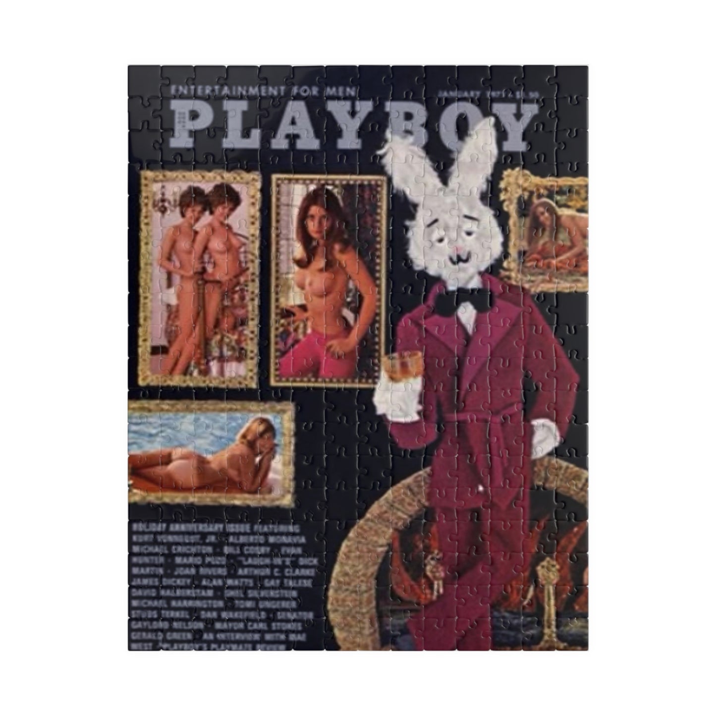 Puzzle (110, 252, 500, 1014-piece) Playboy Cover January 1971