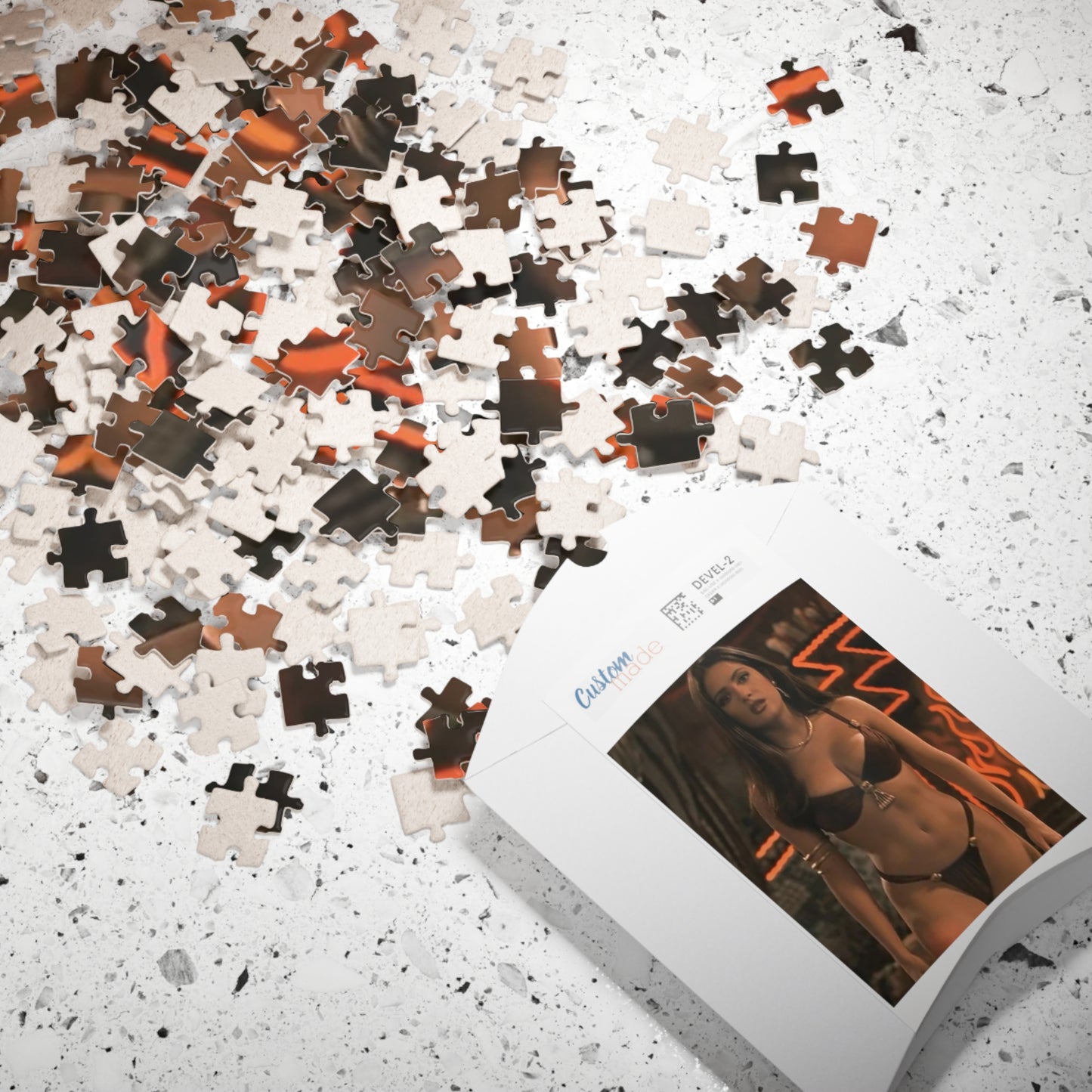 Puzzle (110, 252, 520, 1014-piece) Salma Hayek Dusk til Dawn