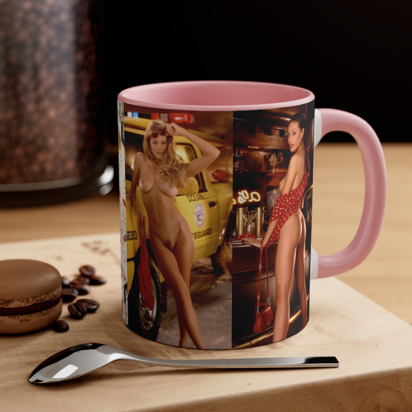 Accent Coffee Mug, 11oz Playboy Playmates 1998 January - April