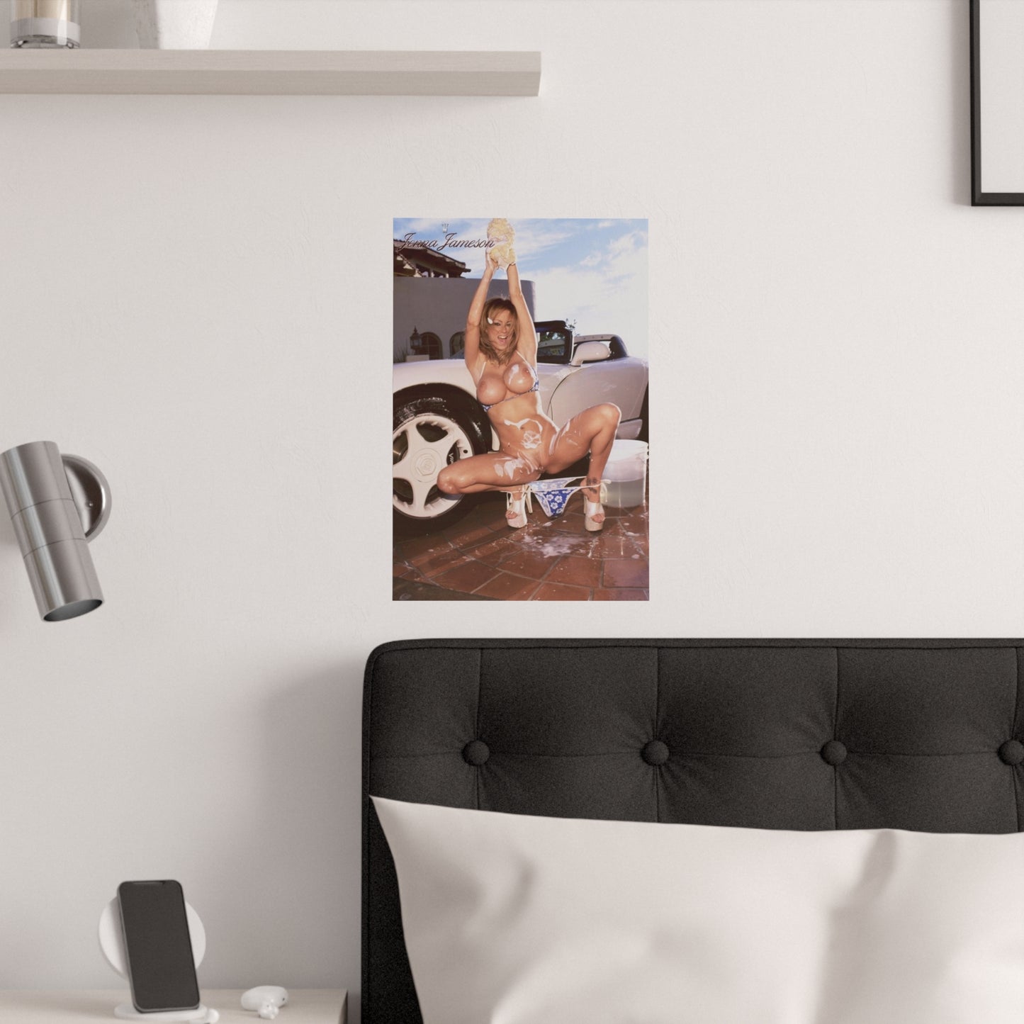 Satin Posters (210gsm) Pornstar Jenna Jameson Nude