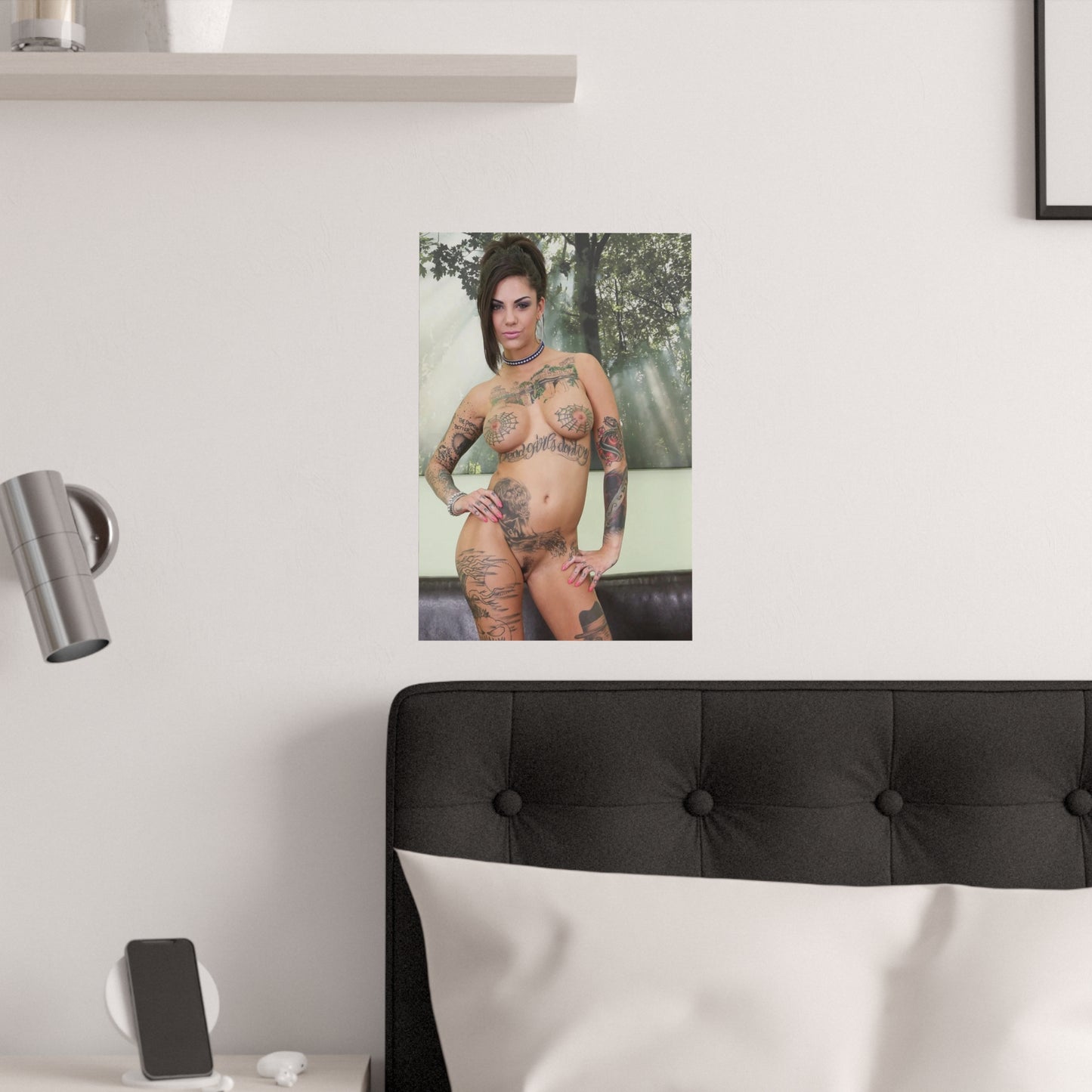 Satin Posters (210gsm) Pornstar Bonnie Rotten Nude