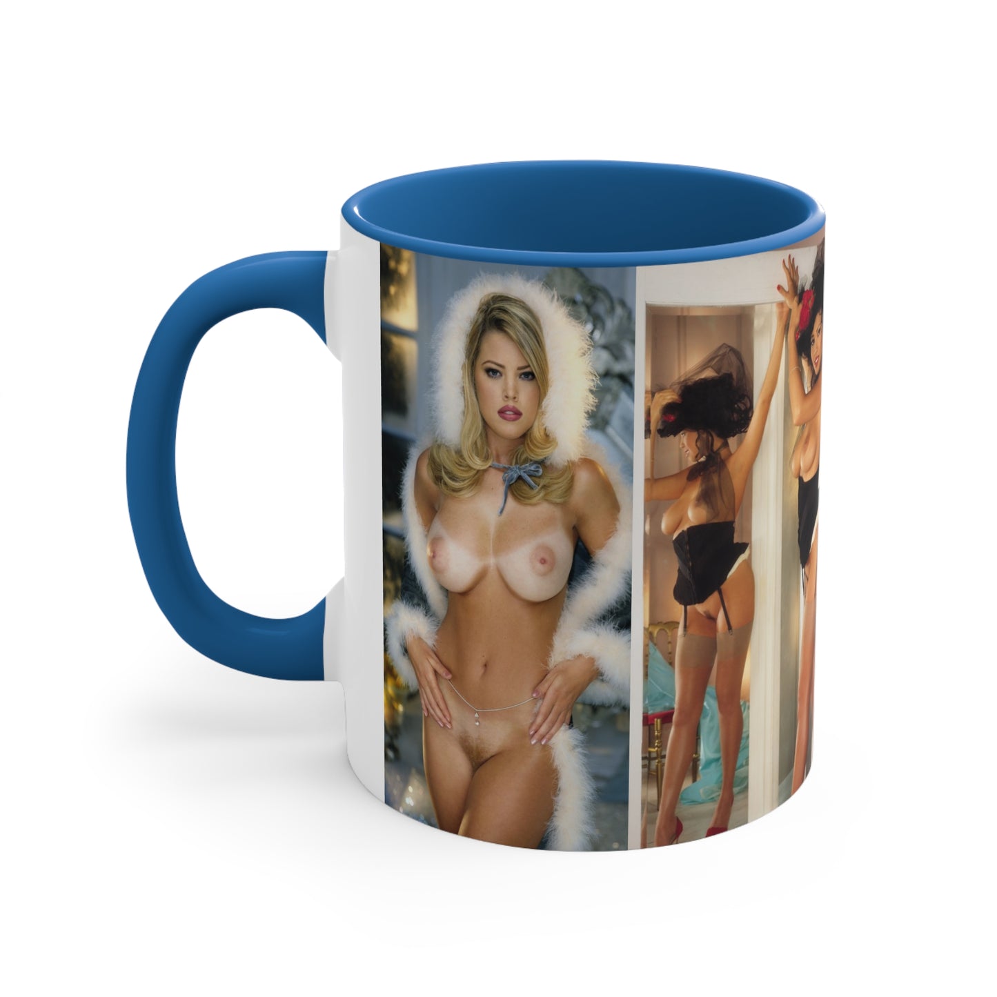 Accent Coffee Mug, 11oz Playboy Playmates 1997 January - April