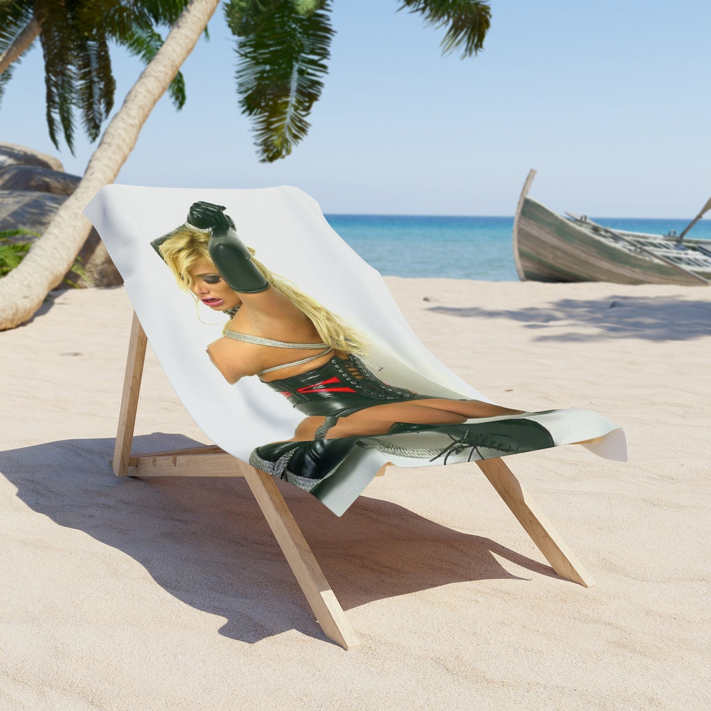 Beach Towel Adult Star Shyla Stylez Nude