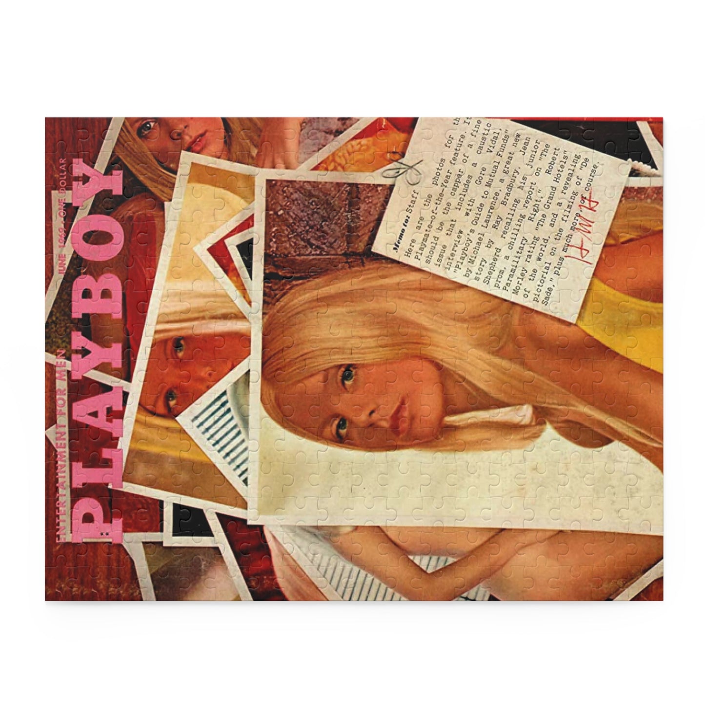 Puzzle (120, 252, 500-Piece) Playboy Cover June 1969