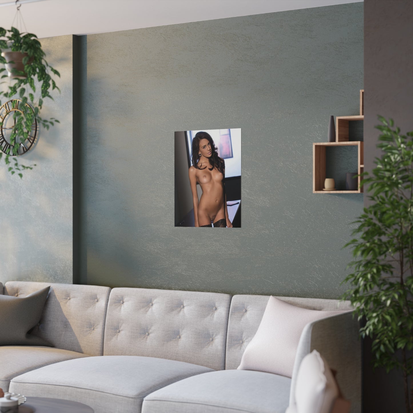 Satin Posters (210gsm) Pornstar Janice Griffith Nude