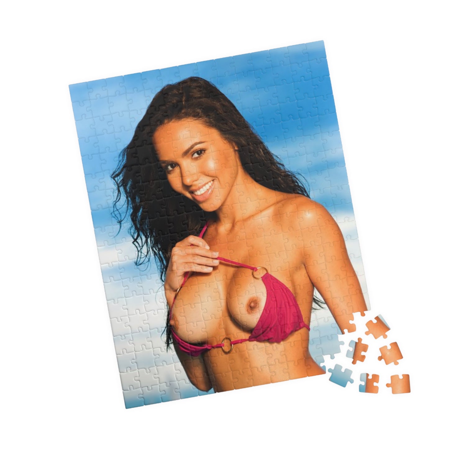 Puzzle (110, 252, 500, 1014-piece) Playmate August 2010 Francesca Frigo
